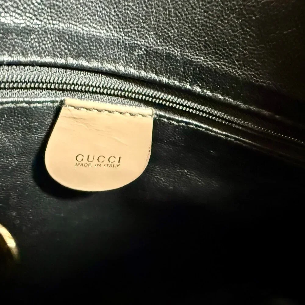 Authentic Gucci Bamboo Handbag 👜 ~ Tom Ford Era - Picture 14 of 17